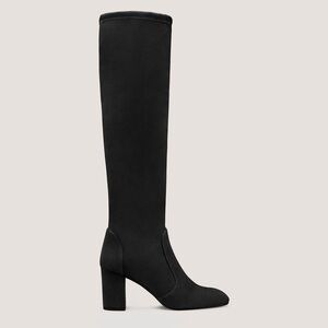 Stuart Weitzman Black suede Knee high Boots